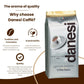 D DANESI CAFFÈ Whole Roasted Coffee Beans - Espresso, Medium Roast, 4.5lb (2 Pack), Silver