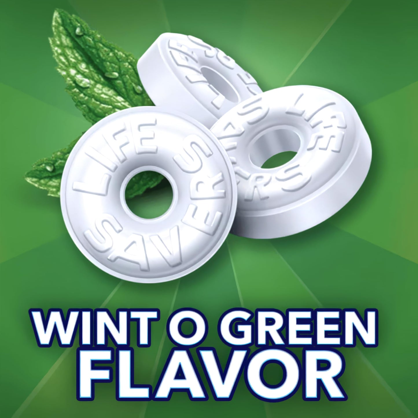 Mint Candy  2 Pounds Candy - Holiday Individually Wrapped - Hard Mints Melts  Bulk Bag for Every Occasion - Holiday