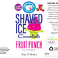 Hypothermias Shaved Ice And Snow Cone Syrup Unsweetened Flavor Concentrate - 4 Fl Oz - Makes 1 Gallon Of Ready To Use Syrup - Fr