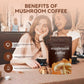 Mushroom Coffee 6 Adaptogenic Mushrooms Usda Organic Instant Coffee Mct Oil Usa Grown Better Energy, Focus, Digestion, Immunity