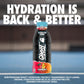 GHOST Hydration Drink, Strawbango - RTD Sports Drink with Electrolytes, 16.9 Fl Oz, Pack of 12, Zero Caffeine & Sugars