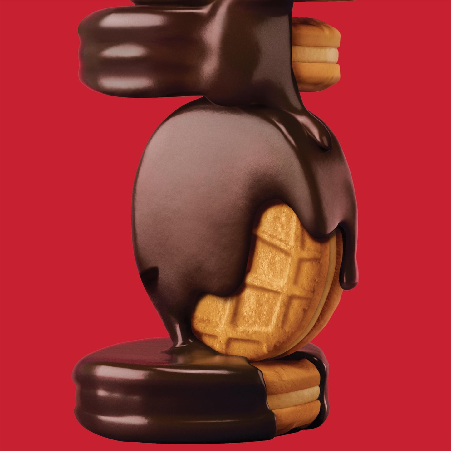 NUTTER BUTTER Fudge Covered Peanut Butter Sandwich Cookies, 12 - 7.9 oz Boxes