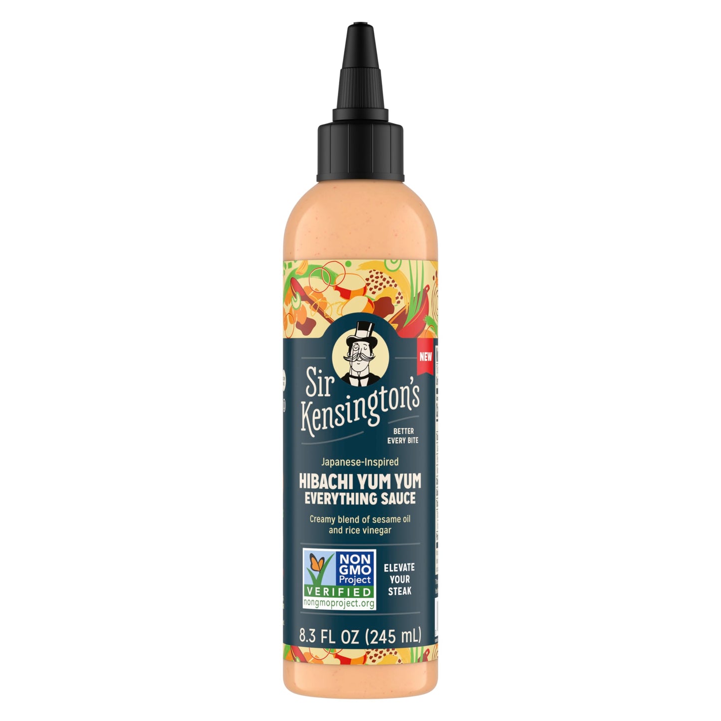 Sir Kensington'S Everything Sauce Hibachi Yum Yum Sauce, 6 For Dressing, Dipping & Drizzling, Non-Gmo, Certified Humane, Keto, G