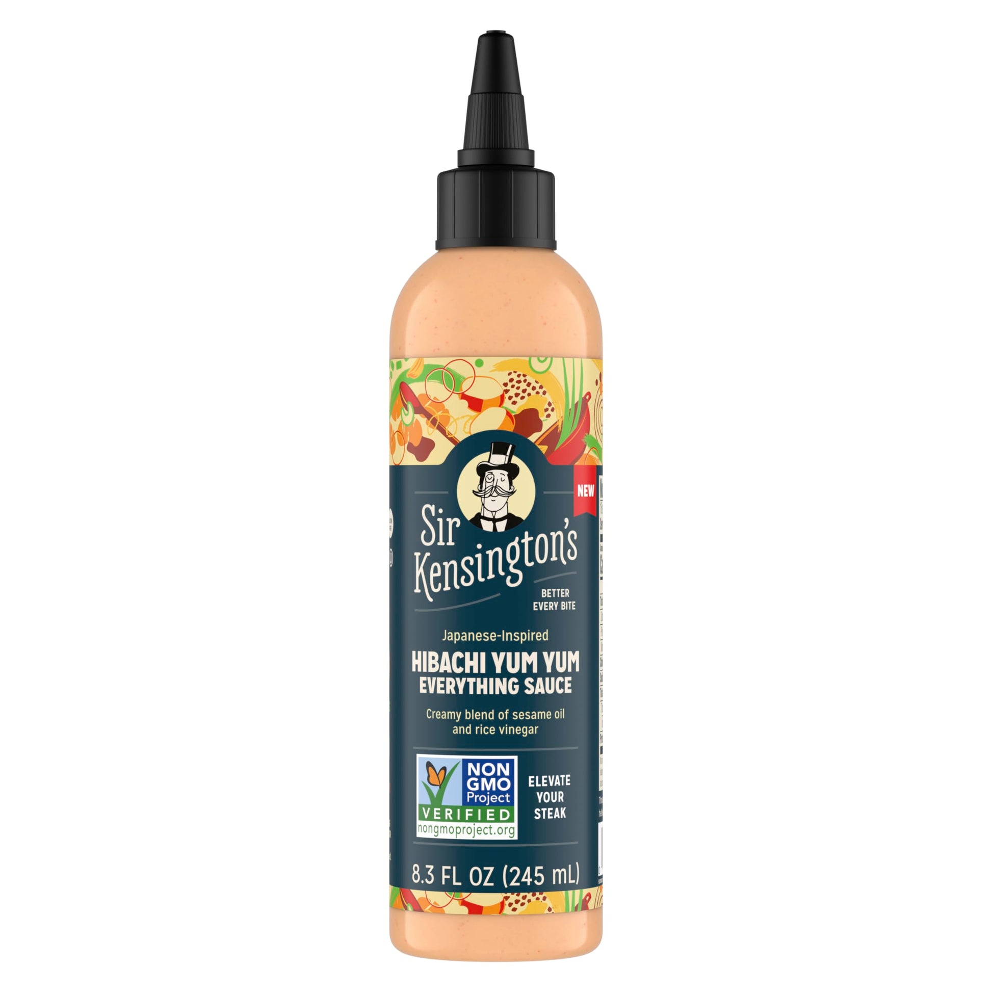 Sir Kensington'S Everything Sauce Hibachi Yum Yum Sauce, 6 For Dressing, Dipping & Drizzling, Non-Gmo, Certified Humane, Keto, G