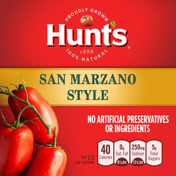 Hunt'S Whole Tomatoes San Marzano Style, 28 Oz