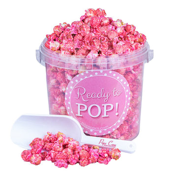 Pink Popcorn! Its A Girl- Ready To Pop Gourmet Popcorn. Perfect for Baby Shower, Gender Reveal & Congratulations gift. 24 oz 1.