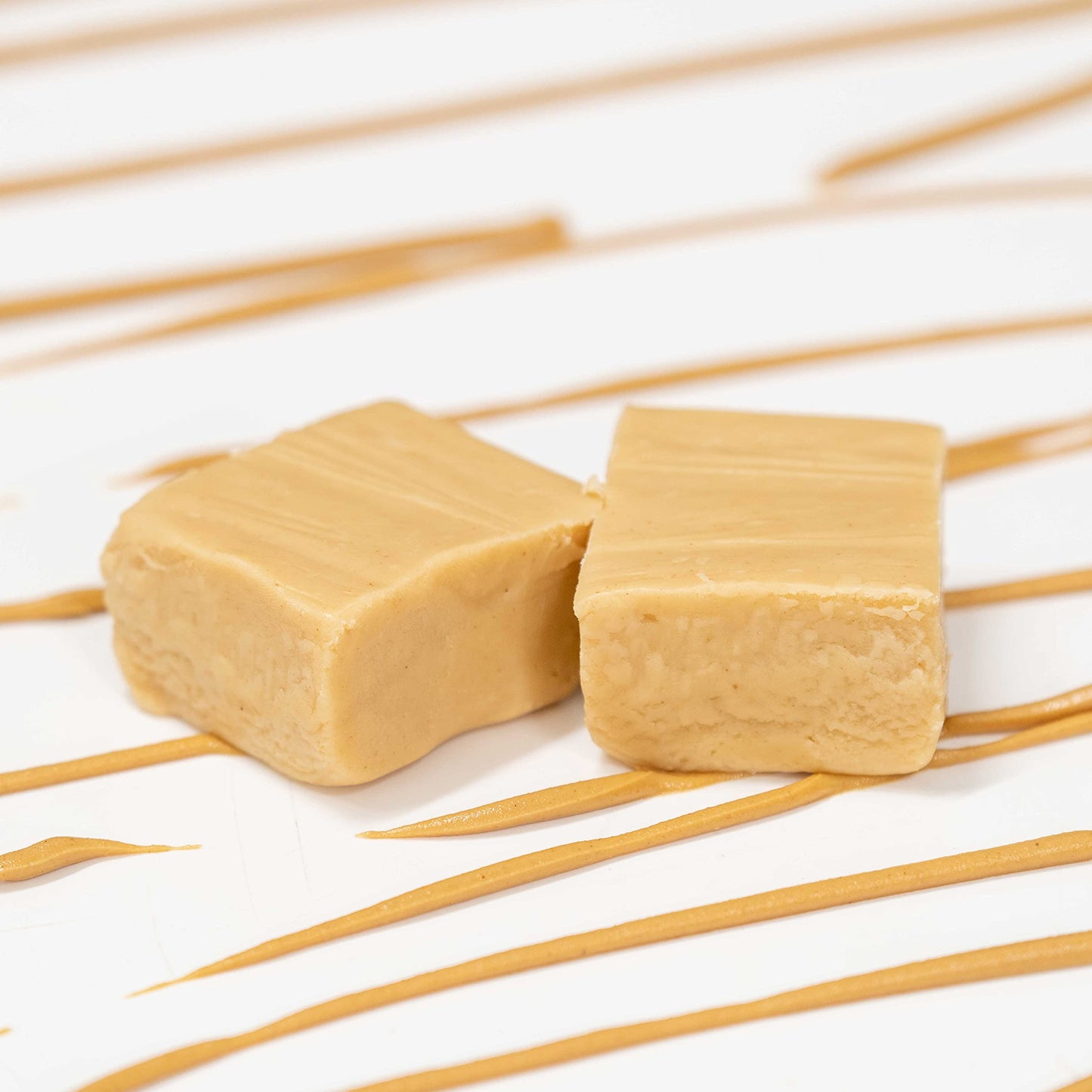 Valley Fudge Peanut Butter Artisan Fudge Gourmet Candy One Pound Package
