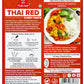 El The Cook Red Thai Curry Paste - Spicy | 100% Veg & Natural | Make Restaurant Style Chicken, Fish, Prawn, Vegetable, Tofu Thai