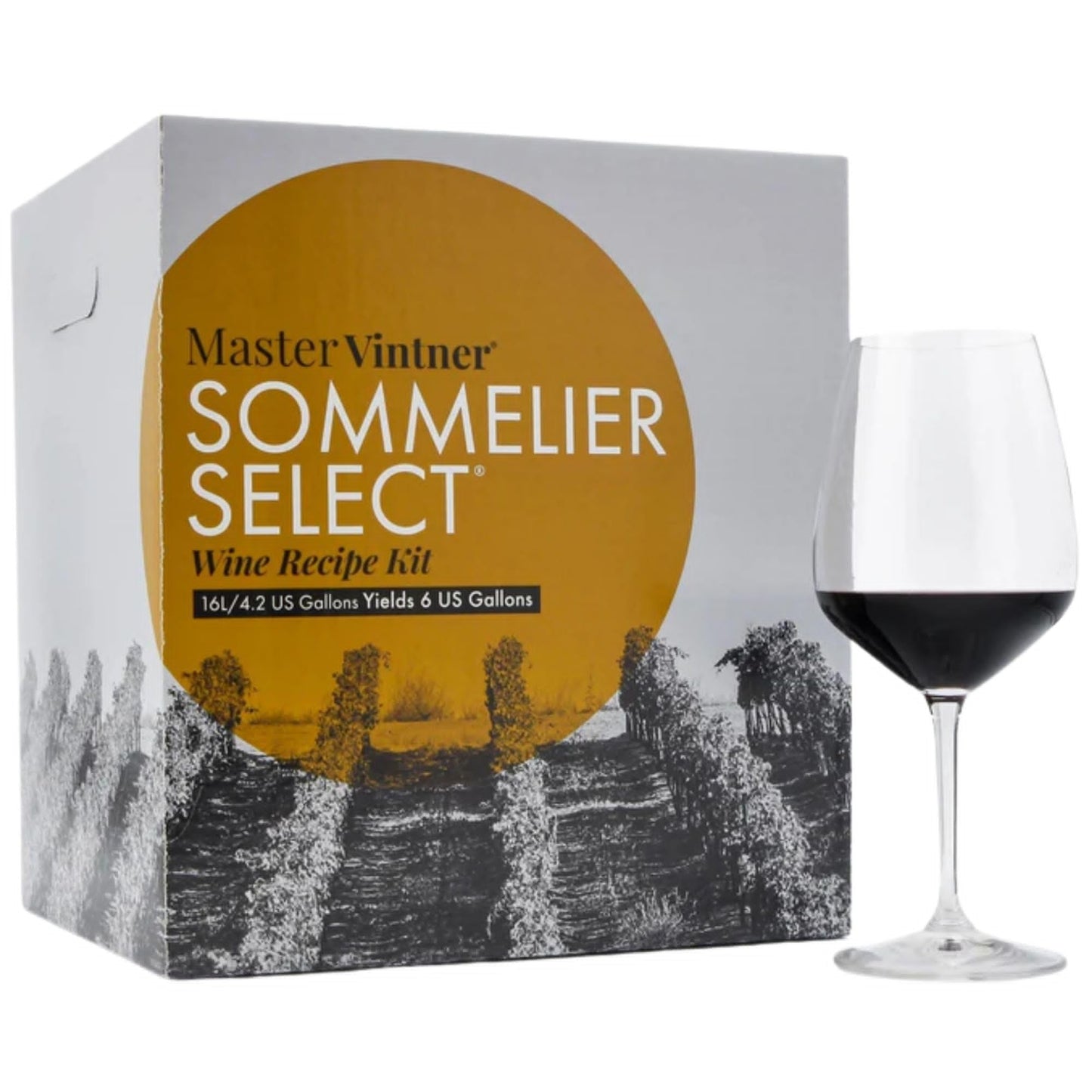 Master Vintner - Sommelier Select Old Vine Zinfandel Beverage-Inspired Recipe Kit Makes 6 Gallons