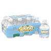SPLASH BLAST Flavored Water Beverage, Lemon, 8 Fl Oz Plastic Bottles, 12 Pack, Clear