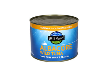Wild Planet Wild Albacore Tuna Sea Salt Tinned Fish Canned Tuna Sustainably Caught Non-Gmo Kosher Gluten Free Keto And Paleo 3Rd