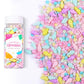Ice Cream Sprinkles Mix | Pink Purple Blue Yellow | Sprinkles for Cake Decorating | Cupcake Toppers | Ice Cream | Cookie | Fancy