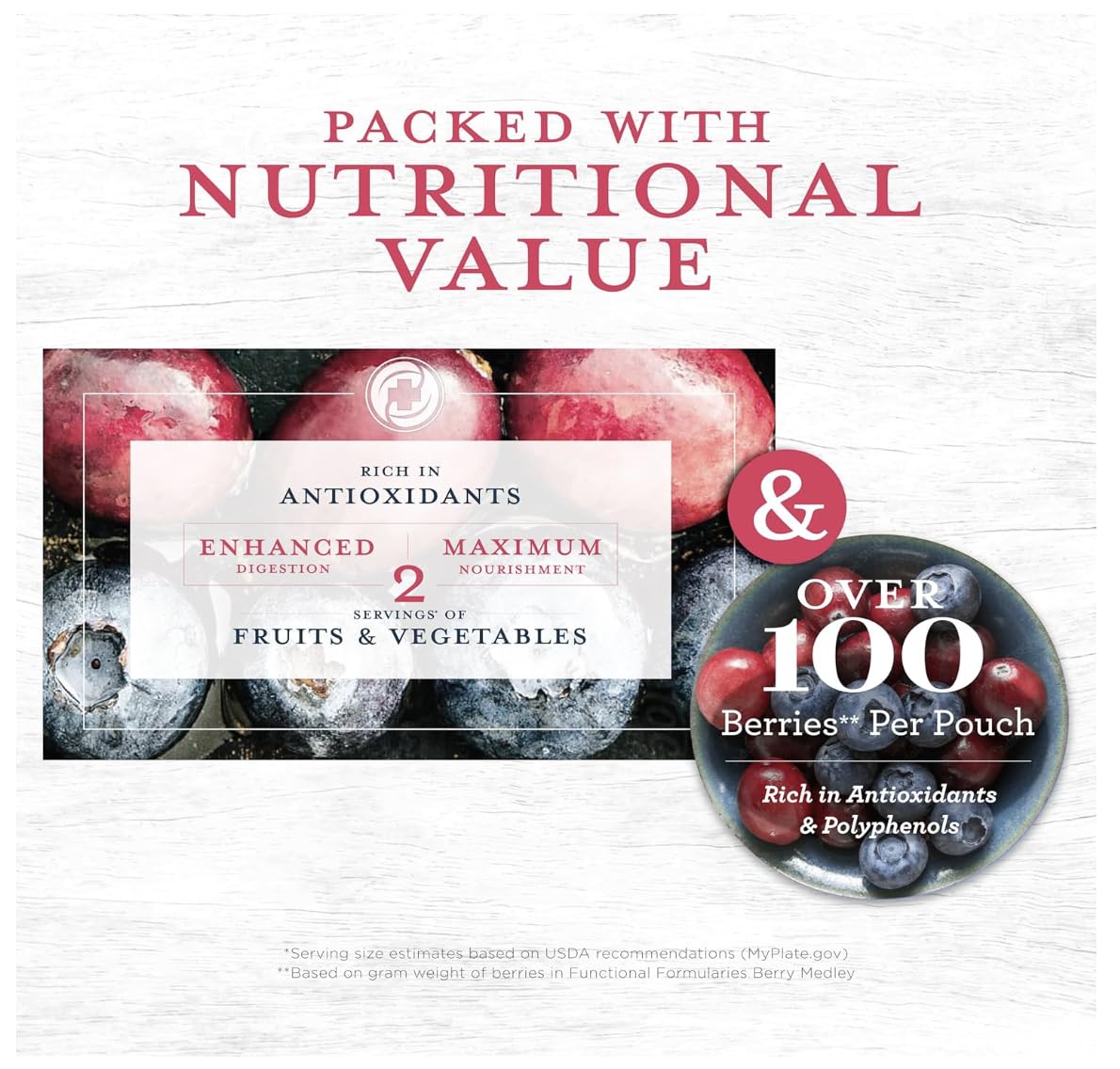 FUNCTIONAL FORMULARIES Liquid Hope Orgainc Peptide  Berry Medley  Tube Feed Formula  23 g Protein  7g Fiber  Meal Replacement  12 Oz (24 Pack)