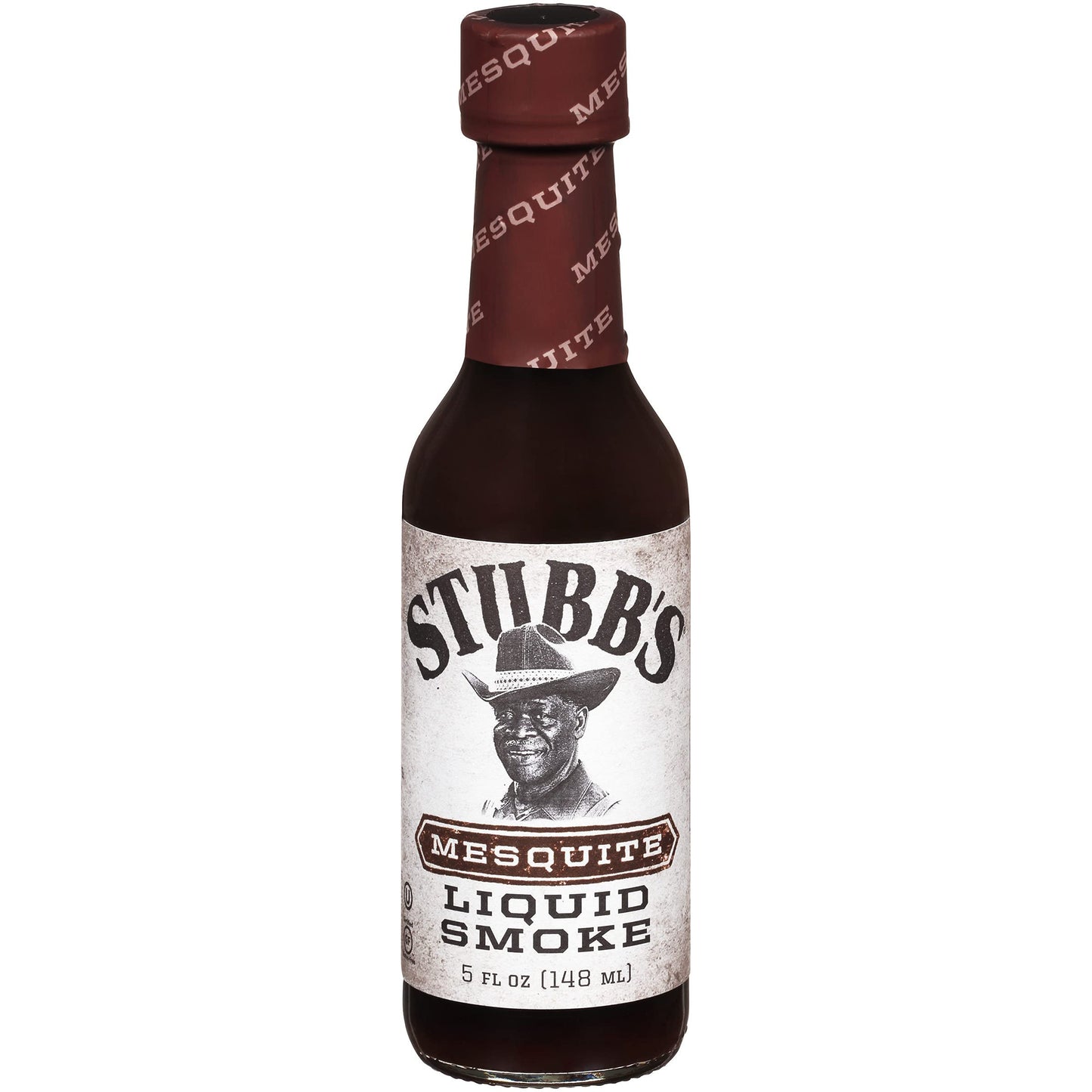 Stubbs Mesquite Liquid Smoke, 5 fl oz, ST-LSM-1, Perfect for BBQ and Grilling