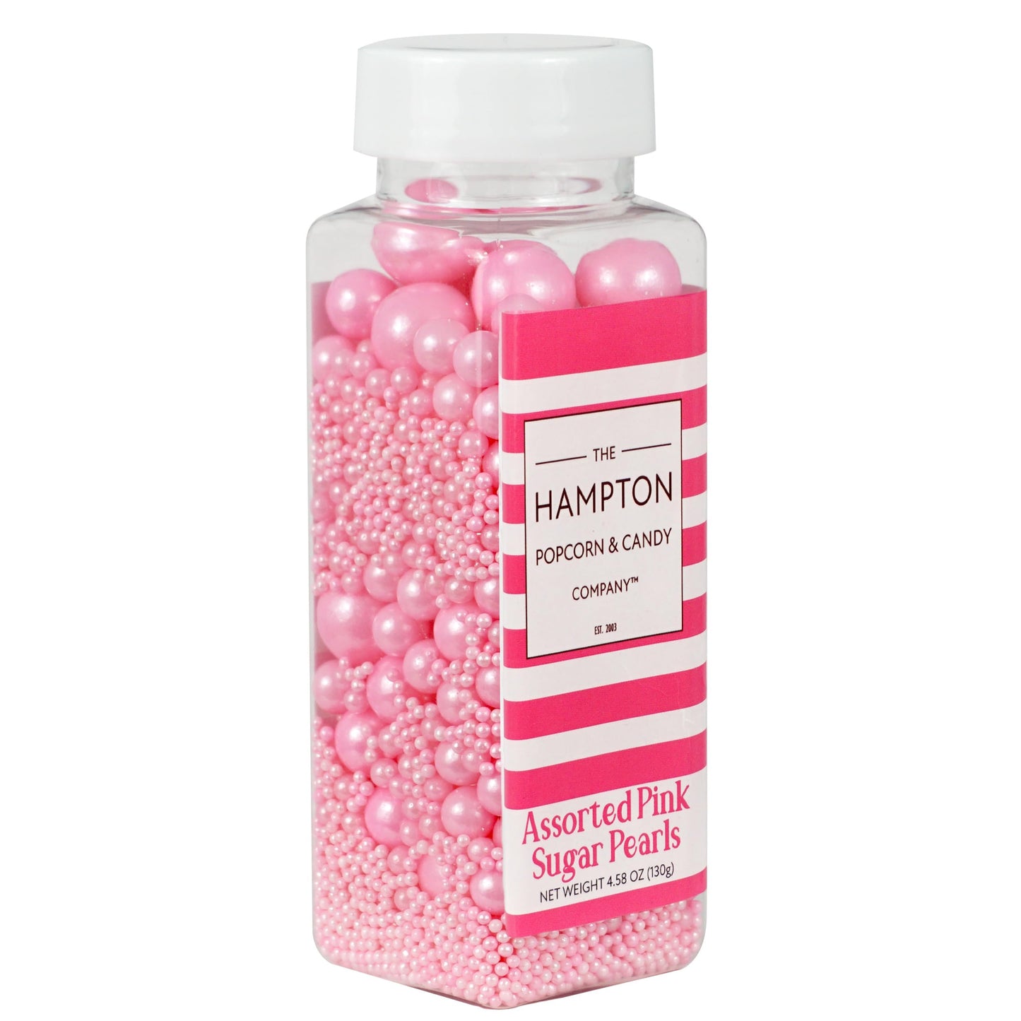 Pink Pearl Sugar Sprinkles 4.58 Oz, Pink Sprinkles For Cake Decorating, Pink Sprinkles Edible, Pink Sprinkles For Cupcakes