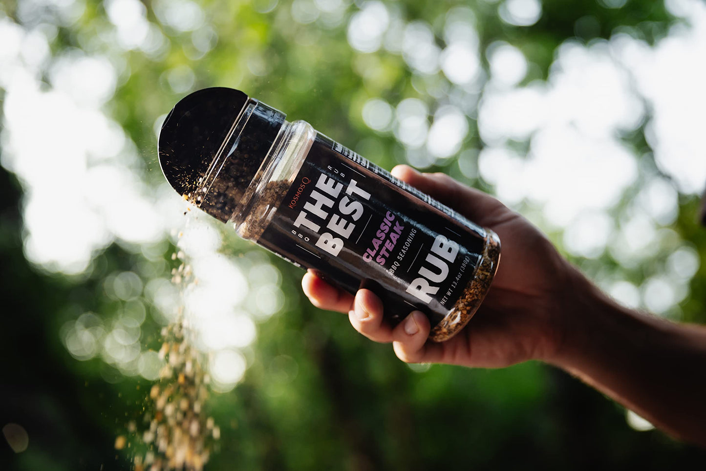 Kosmos Q The Best Classic Steak Rub - Bbq Meat Dry Rub  Steak Seasoning - Use On Steak, Chicken, Ribs, Pork Tenderloin, French F