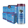 Clearly Canadian Mountain Blackberry Sparkling Spring Water Beverage, Natural & Carbonated, Flavored Seltzer Water, 1 Case (24 C