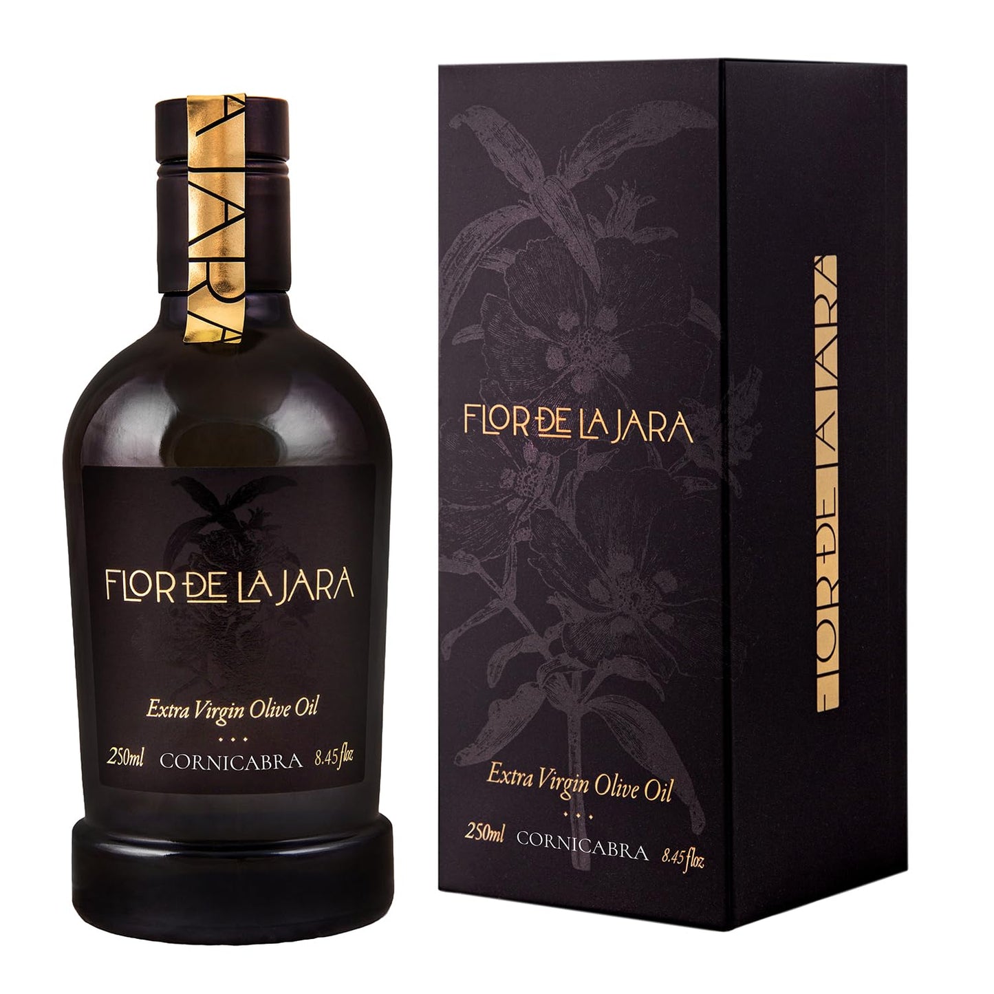FLOR DE LA JARA Extra Virgin Olive Oil, First Cold Pressed, Low Acidity, 250 ml