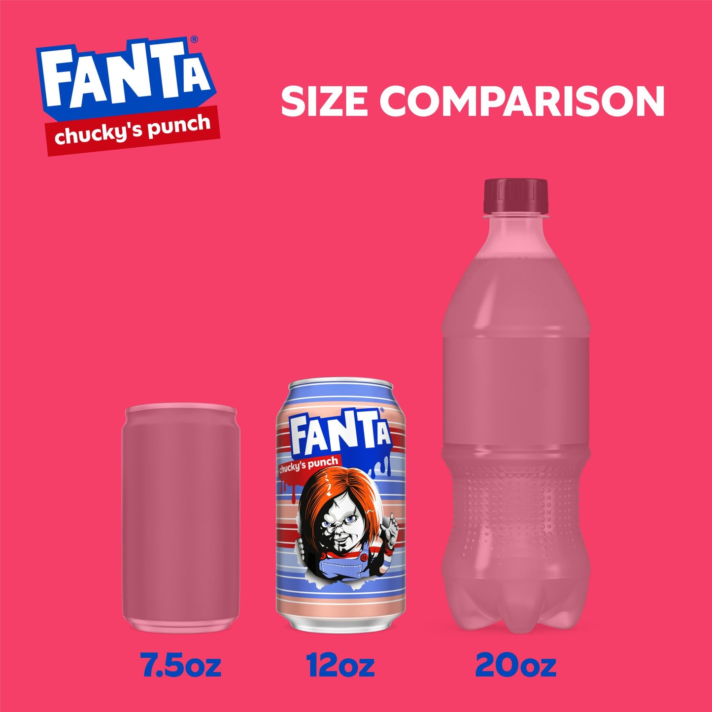 Fanta Fruit Punch Soda, Caffeine-Free, Halloween Edition, 12 Fl Oz Cans, 12 Pack
