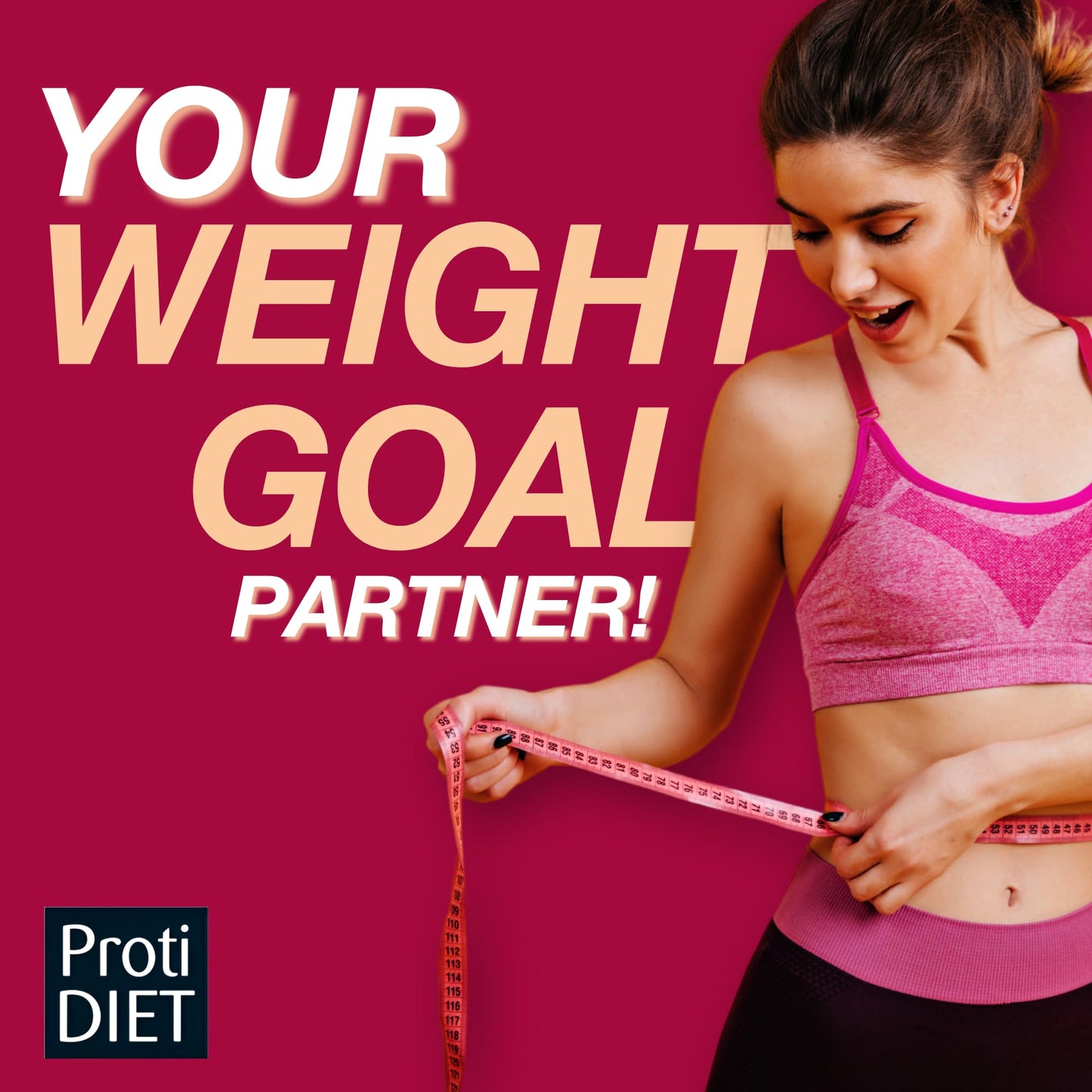 ProtiDIET Peanut Butter and Smooth Caramel Crisp Protein Bar - Gluten Free and GMO Free High Protein Snacks for Adults, Perfect