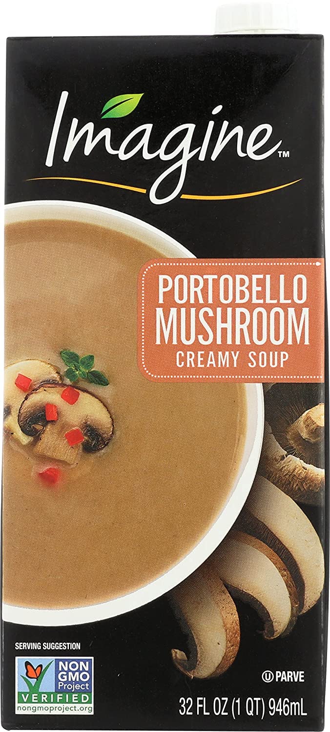 Imagine Portobello Mushroom Creamy Soup 32 Fl. Oz (Pack Of 6)