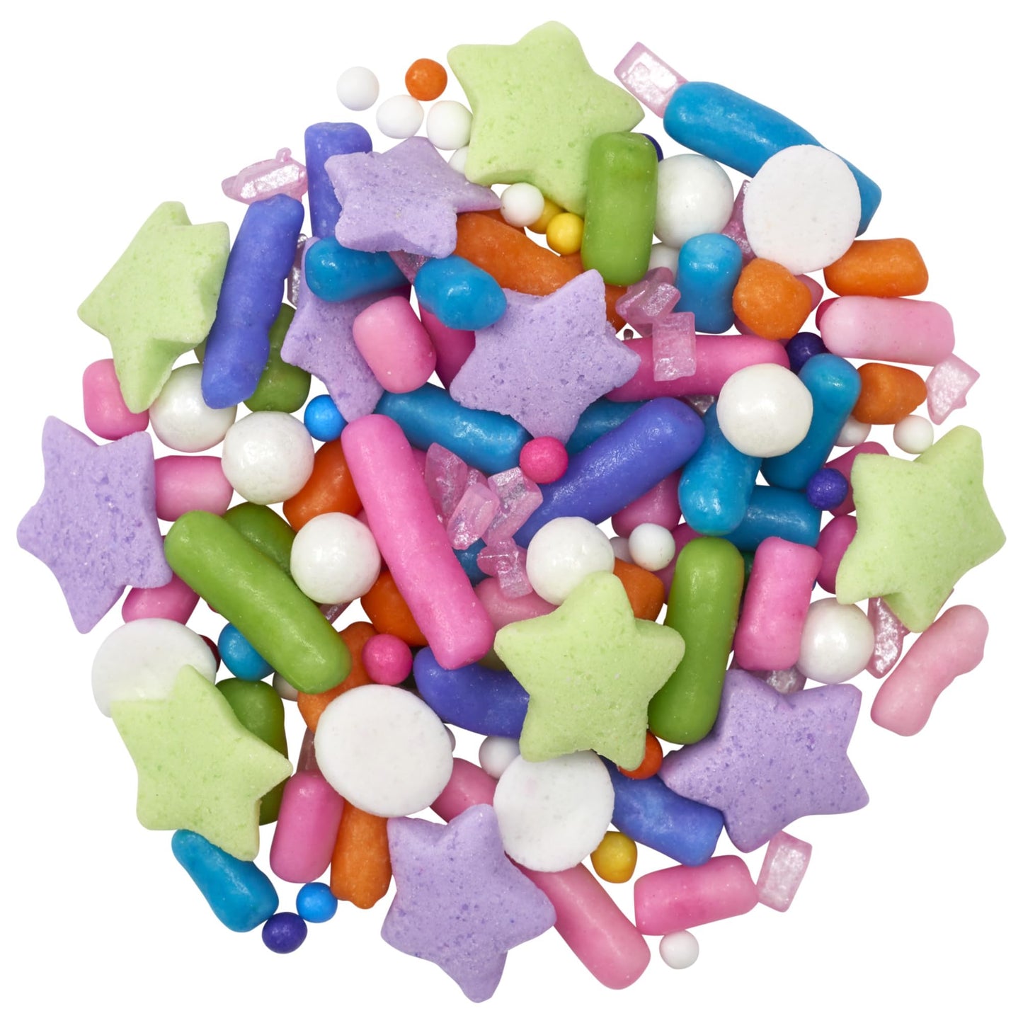 Decopac Unicorn Fusion Mix Candy Sprinkles, 27Oz, Fancy Sprinkles In Handheld Container, Edible Sprinkles For Celebration Cakes, Cupcakes, Cookies And Donuts