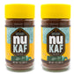 Nukaf By Gourmanity Instant Chicory Coffee Alternative, Brews Like Regular Coffee, All Natural 100% Chicory Root Powder, Great For Your Daily Drink, Rich In Prebiotics, Kosher, 7Oz Jars (Pack Of 2)