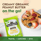 Once Again Organic creamy Peanut Butter - 1.15oz Squeeze Packs 10 count - Salt Free Unsweetened - USDA Organic gluten Free certi