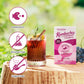 TEAZEN Mulled Wine Kombucha Tea, Sugar Free, Probiotics, 10 Sticks, 1.76oz