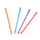 Candy Straws, 2.75 Ounce Bags (Pack Of 3), Sour Filled Candy Straw 4 Flavors, Silly Stix, The Hampton Candy Company
