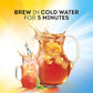Lipton Decaf Cold Brew Iced Tea Bags, Family Size Zero Calories, Easy-To-Make With No Boiling Needed, 66 Total Tea Bags (22Ct - Pack Of 3)