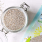 Food to Live - White Chia Seeds, 1.5 Pounds - Whole, Raw, Kosher, Keto, Sirtfood, Vegan, Bulk. Rich in Omega 3, Omega 6, Fiber,
