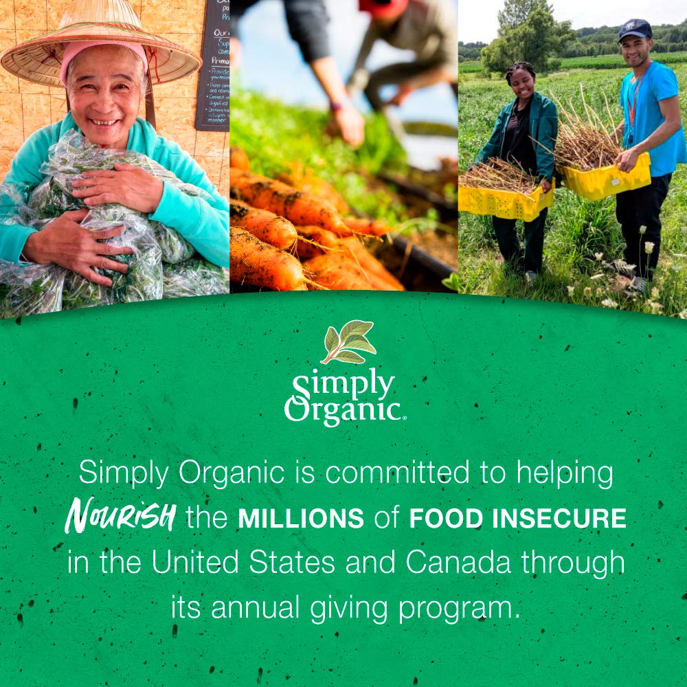 Simply Organic Ground Turmeric Root, Certified Organic | 0.53 Oz | Pack Of 6