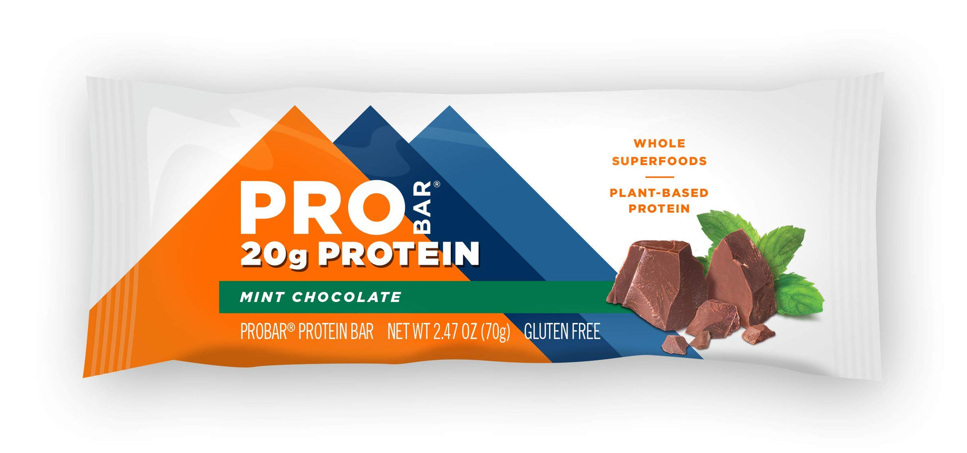 Probar Bar Base Protein Mint Chocolate, 2.46 Oz