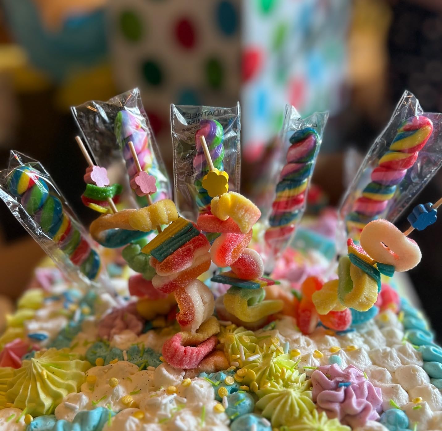 Sour Gummy Candy Mix | 2-Pound Pack | Belts, Peach Rings, Watermelon Wedges, Worms, Bears - Party Favors