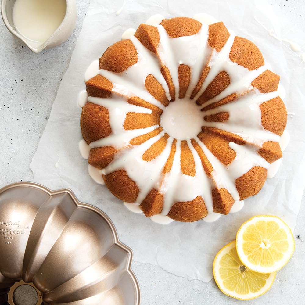 Nordic Ware Bundt Cake Mix, Lemon Buttermilk, 32.96 oz, Brown, Model 77714