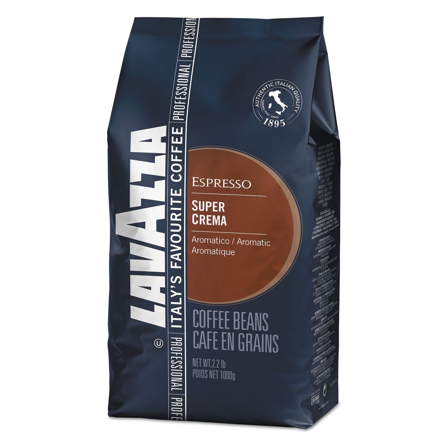 Lavazza 4202A 2.2 Pound Super Crema Espresso Whole Bean