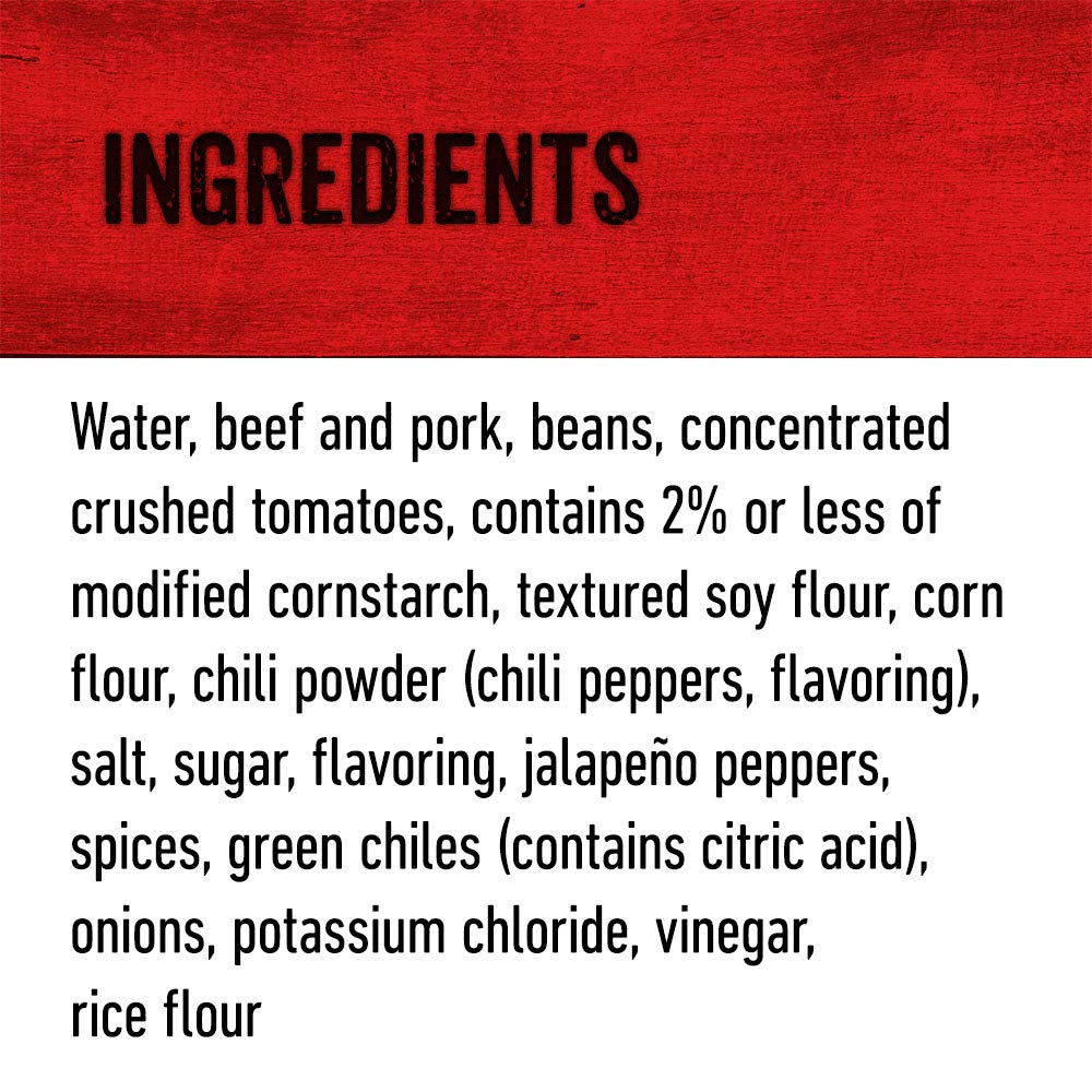 Hormel Chili Hot With Beans, 15 Ounce (Pack Of 6)