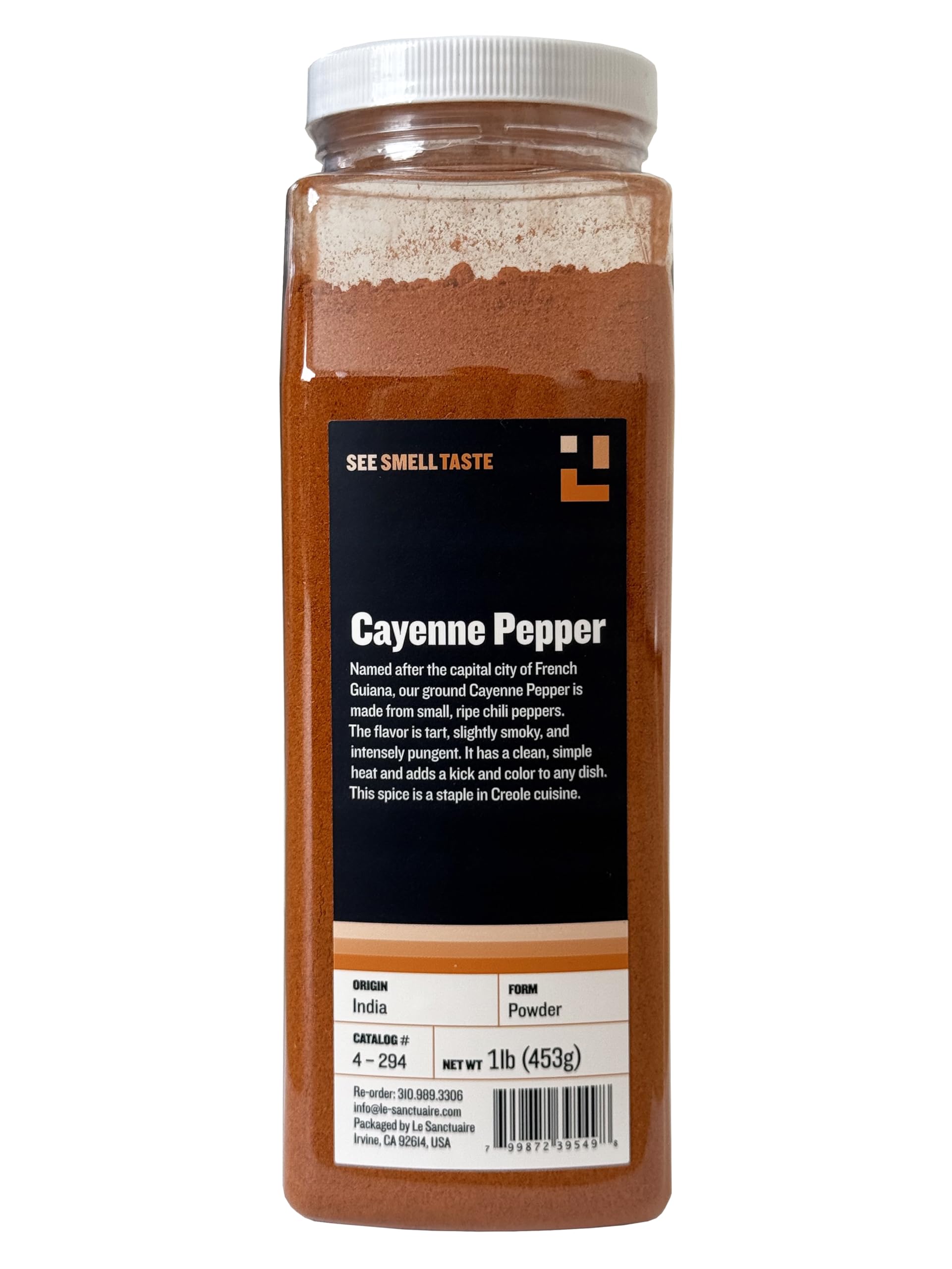 See Smell Taste Cayenne Ground, 16.0 Ounce (Pack of 1)
