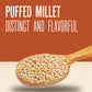 Arrowhead Mills Puffed Millet Cereal, 6 oz Bag, Pack of 12, Gluten-Free