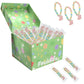 Fruidles Easter Bunny Candy Bracelet, Multicolor Fruit-Flavored Chewables For Party Favors (12-Pack)