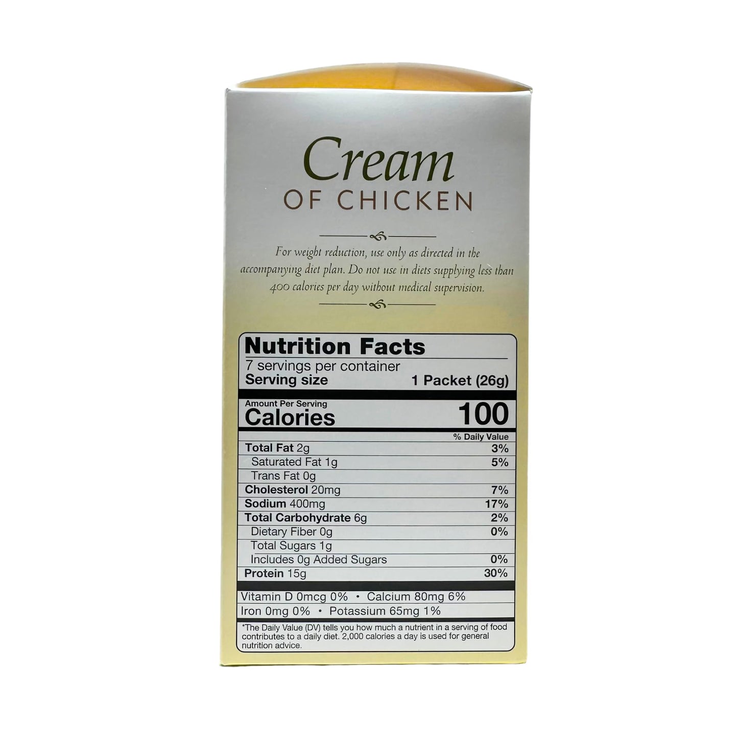 Proteinwise - Cream Of Chicken Protein Soup - 7/Box