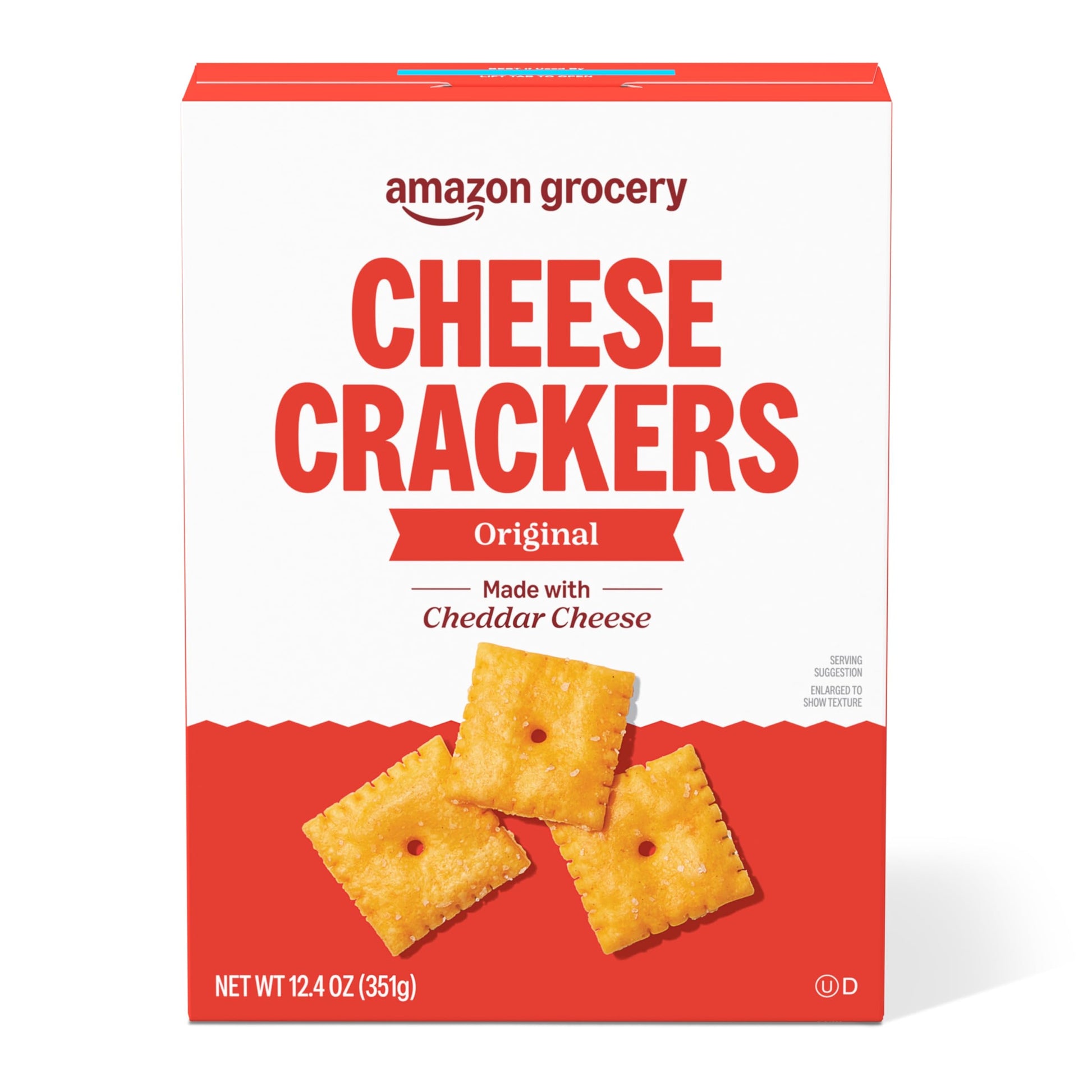Happy Belly Cheese Crackers, Original, 12.4 Ounce (Pack of 1)