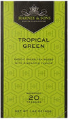 Harney & Sons, Tea, Tropical Green, Prem, Pack Of 6, Size - 20 Bag, Quantity - 1 Case