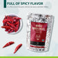 Soeos Whole Dried Chili 4Oz, Medium Spicy, Natural And Premium, Great For Mexican Recipes, Dry Szechuan Pepper, Dry Chile Peppers, Sichuan Pepper, Dried Red Chilie, Whole Dried Chili Peppers.