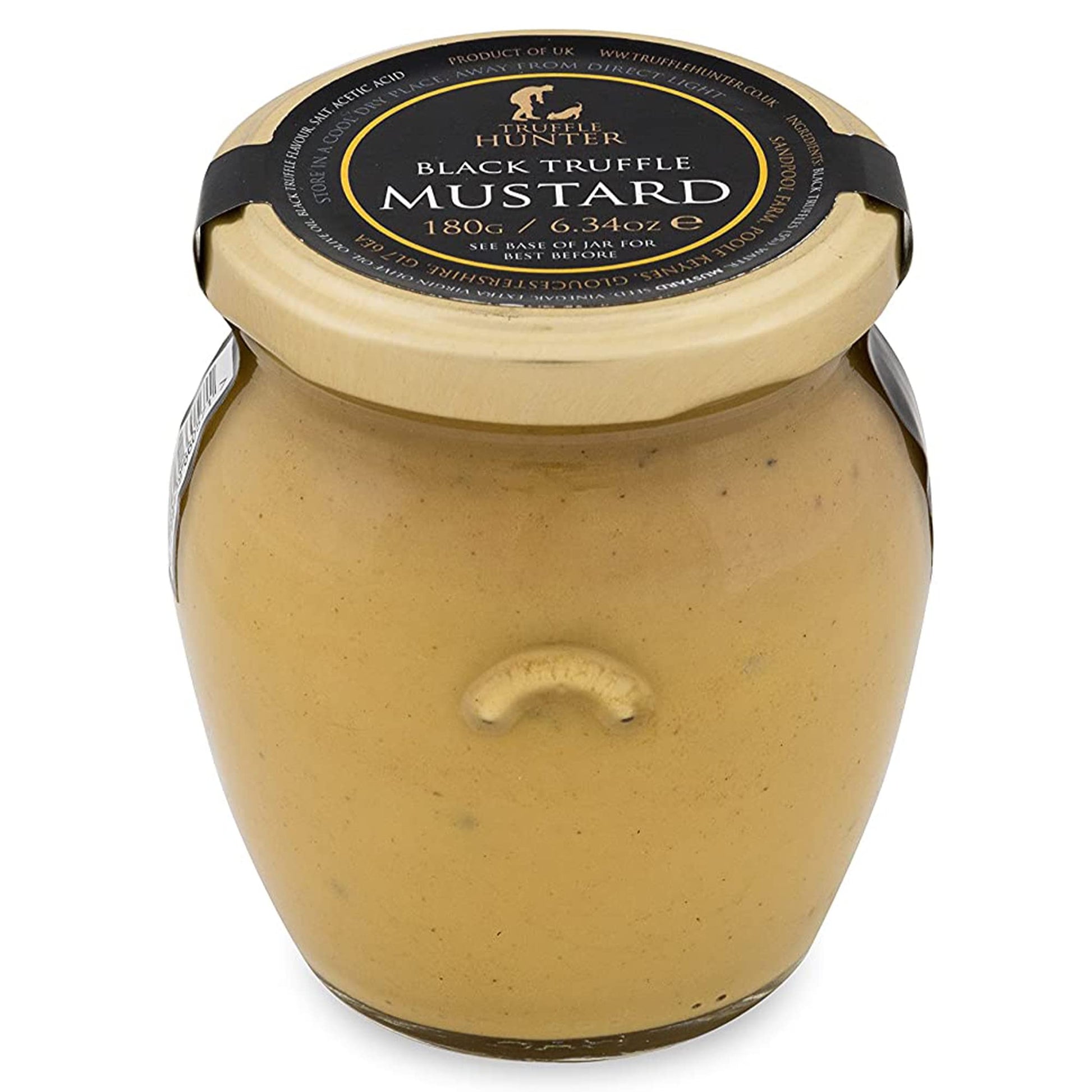 Trufflehunter - Black Truffle Dijon Mustard - 6.34 Oz