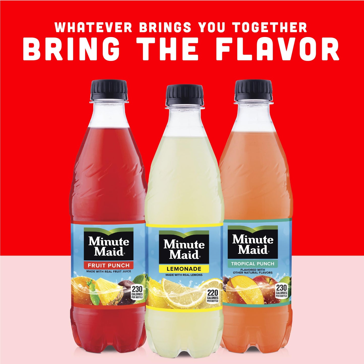 Minute Maid Lemonade, 16.9 fl oz, Pack of 6, Made with Real Lemons, Yellow