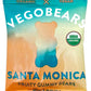 Candy People VegoBears Santa Monica Vegan Gummy Bears Snack Packs Organic Gummy Bears, Non-GMO, Banana, Pineapple & Strawberry G