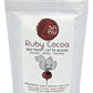 BE SAKU Ruby Cocoa Beetroot Latte Blend, Super Food Latte, 3oz Bag