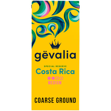 Gevalia Special Reserve Costa Rica Single Origin Medium Roast Ground Coffee, 10 Oz. Bag